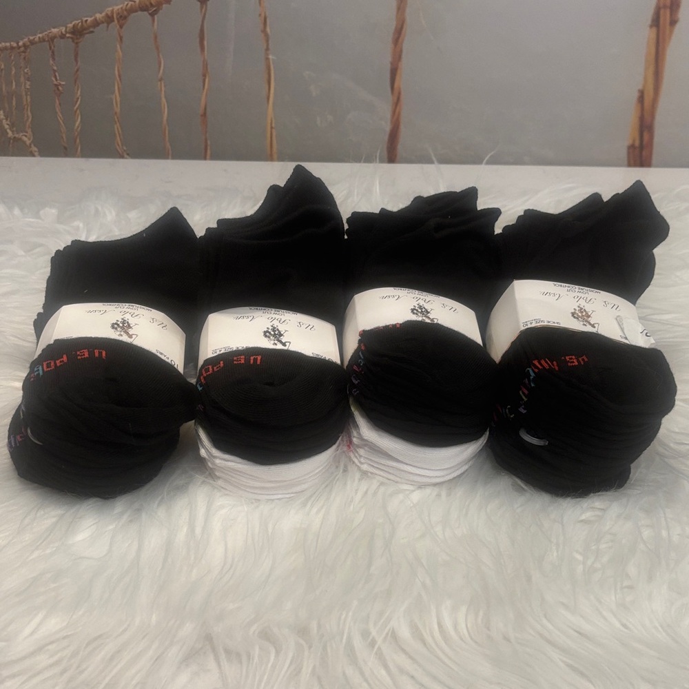 U.S. Polo Assn. 40 pair socks bundle